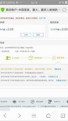 零门槛快速借贷新模式