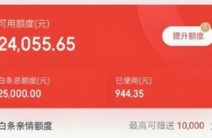 2021白条额度获取指南