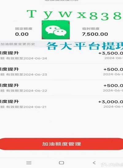 白条加油额度如何套出来 现金呢