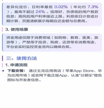 分期乐额度提升攻略
